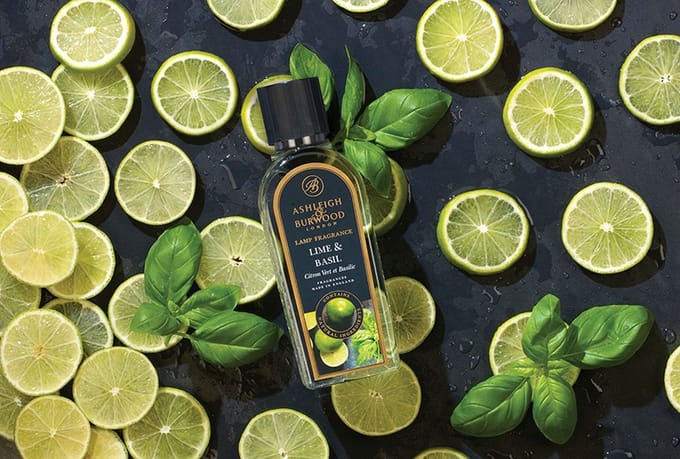 Ashleigh & Burwood Navulling - voor geurbrander - Lime & Basil - 500 ml