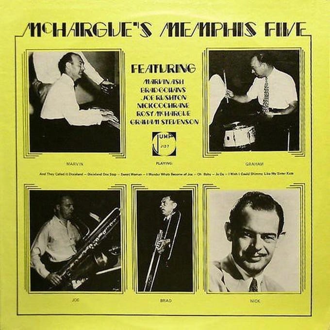 Rosy McHargue - McHargue's Memphis Five (LP)