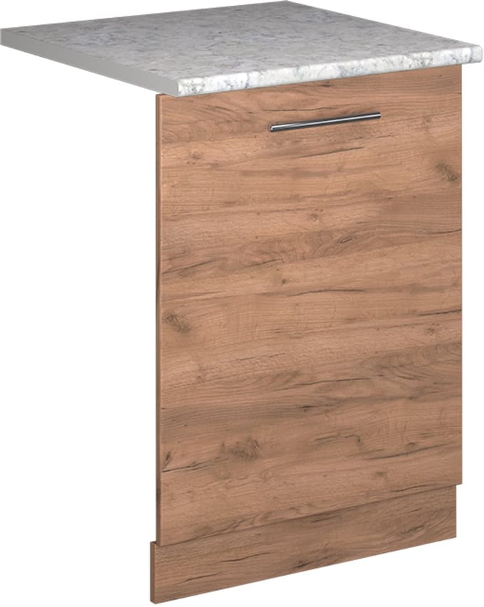 Vicco Fame-Line Vaatwasserfrontpaneel – 60 cm, WB Marmer Krachtige eik goud