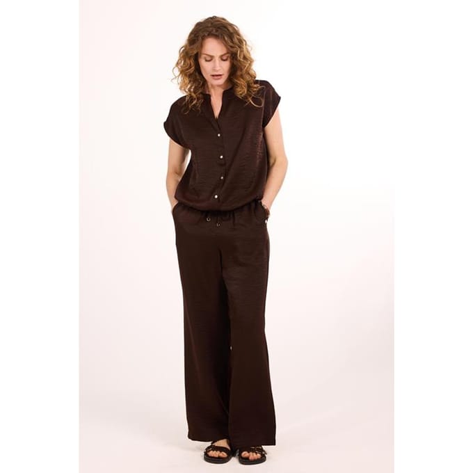 DIDI Dames Pants Riva Dark brown maat 34