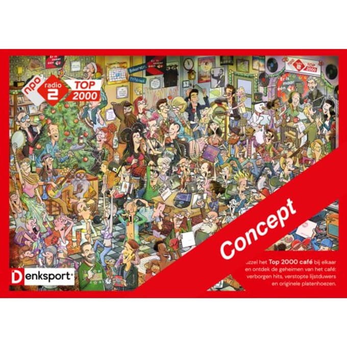 Boosterbox Denksport - Top 2000 Puzzel (1000).