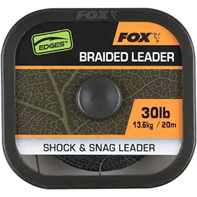 Set van 3 gevlochten leiders Fox Naturals Leader