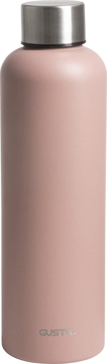 Gusta - Thermosfles - 500ml - Roze - RVS - ø6,8x23,5cm