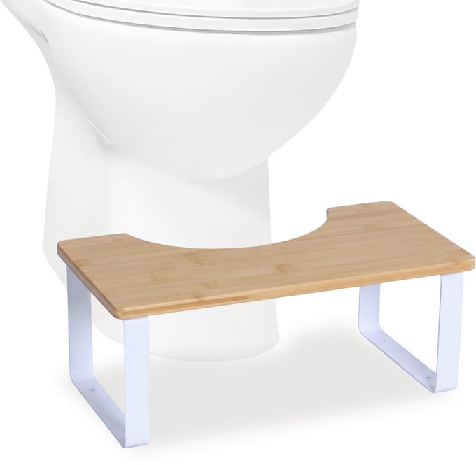 Toiletkrukje - bamboe
