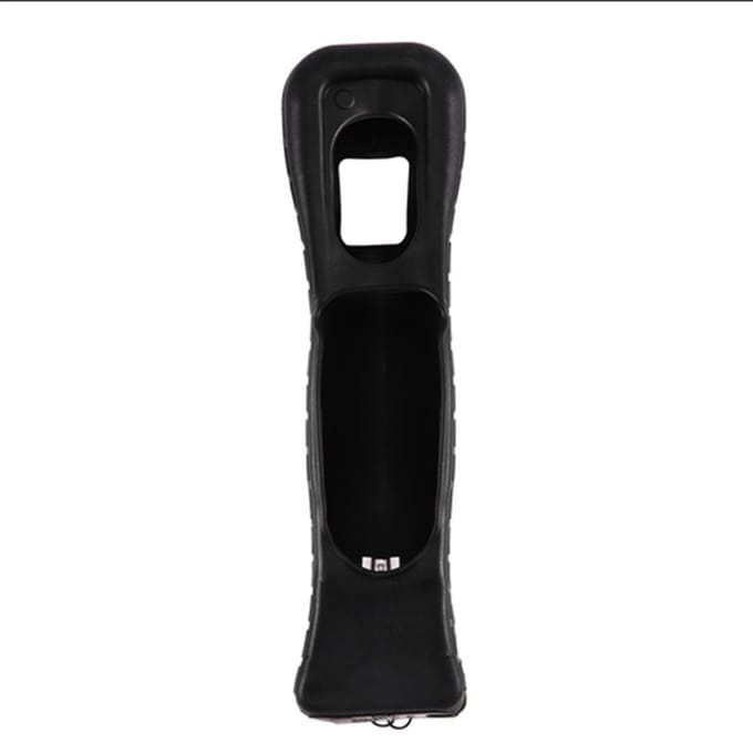 Allecto - MotionPlus Sensor Adapter - Wii Afstandsbediening - Zwarte Siliconen Bescherming - Sensor Adapter - Verbeterde Spelervaring - Geschikt vo..