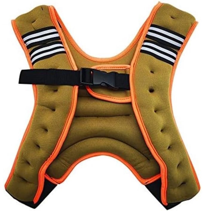 Quvo® Gewichtsvest - Gewichtsvesten - Bruin - ‎39cm x 27cm x 6cm