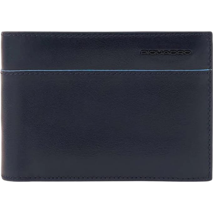 Portemonnee Man Piquadro pu1392b2vr-blauw blauw