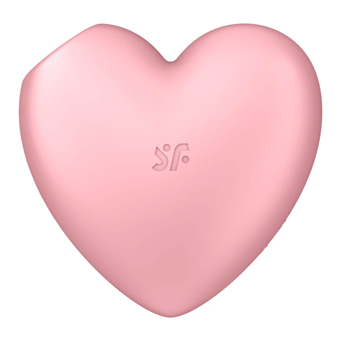 Satisfyer 'Cutie Heart', 8 cm, drukgolven en vibratie, speels design