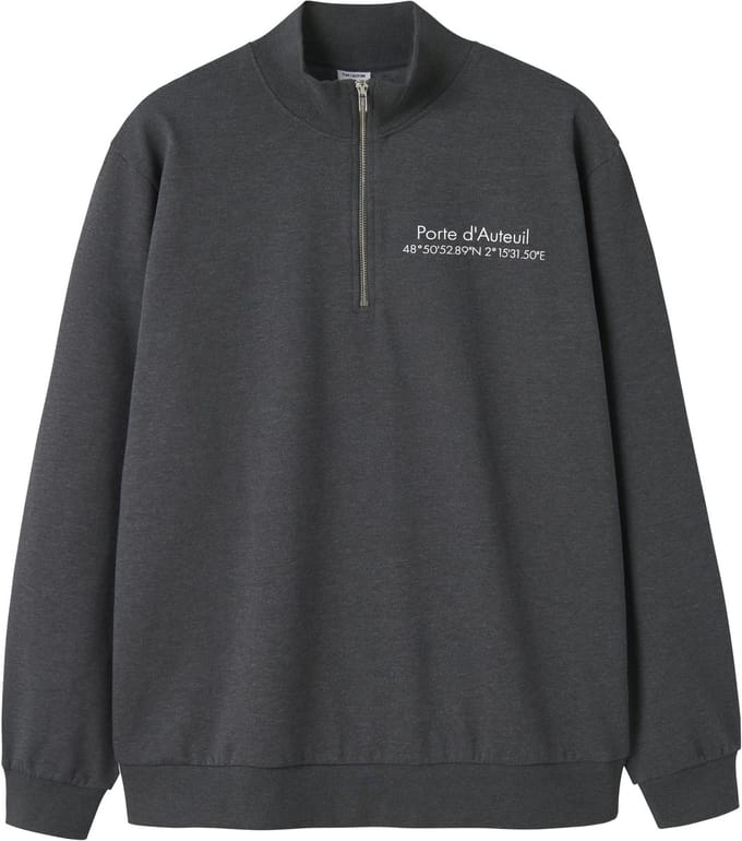 NAME IT - TAMCOX LS HALF ZIP LOGO NOOS - Heren - Vesten