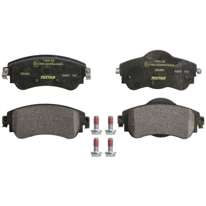 Remblokset TEXTAR 2522001, voor
