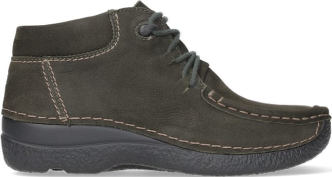Wolky Veterschoenen Seamy Moc cactus nubuck