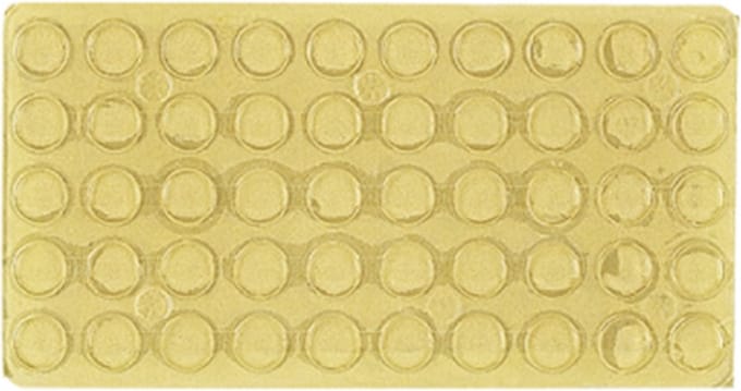Hettich Aanslagdemper zelfklevend transparant dik 17mm rond 8mm