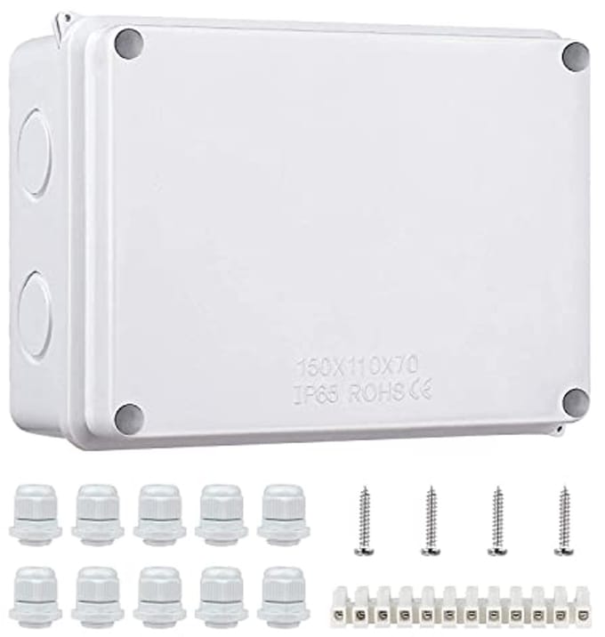 Solidchoice - Waterdichte Elektrische Aansluitdoos IP65 voor Buiten