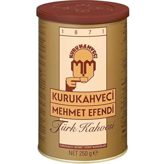 Mehmet Efendi Turkse koffie 250 gr crème