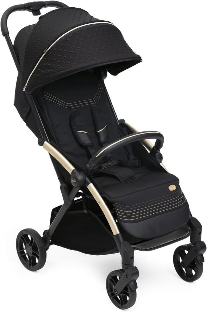 Kinderwagen - Buggy - Onderweg - Automatisch inklapbaar - 7.5 kg - Zwart