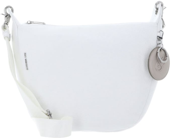 MANDARINA DUCK Leren schoudertas Mellow Leather Crossover Blanc wit