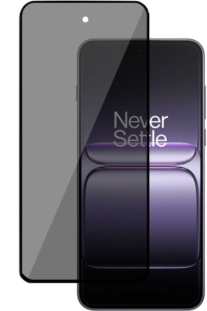 TechNow Privé Screenprotector geschikt voor OnePlus Nord 5 Screenprotector - Privacy Beschermglas - Rounded - Privacy Proteqt+