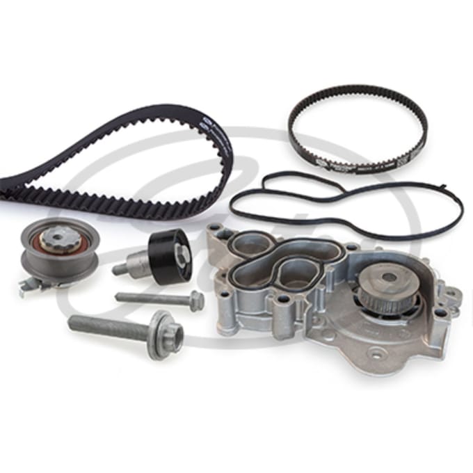Waterpomp+distributieriem set GATES PowerGrip™ KP25680XS-1