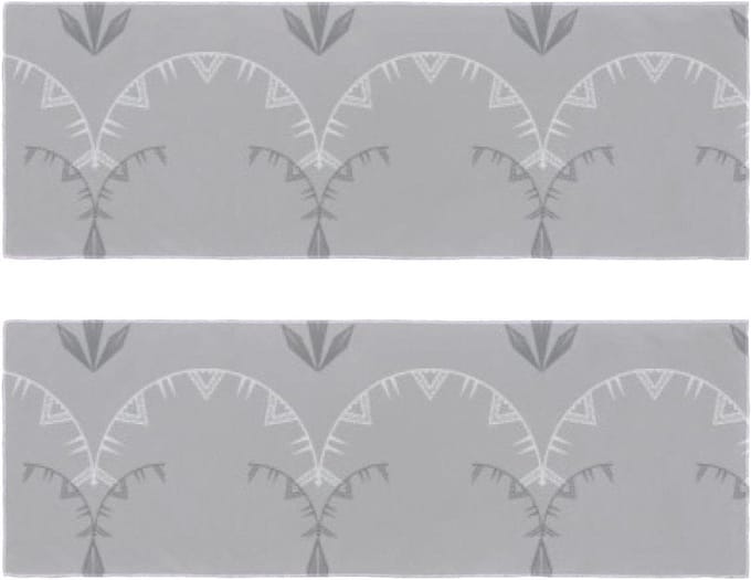 Microvezel Handdoeken - Sneldrogende Set - Sport & Reizen - Super Absorberend - 2 Stuks - Veelkleurig