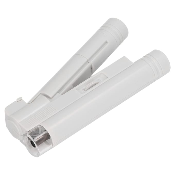 LED Verlicht Zakmicroscoop 150X Dubbele Buis Draagbare Handheld Microscopen met Schaal
