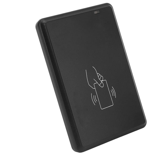 IC Kaartlezer Smart USB 13.56MHz Snel Lezen Toegangscontrolesysteem voor RFID Huisbeveiliging black