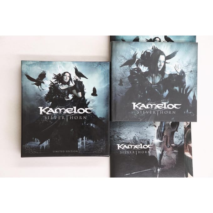 CD KAMELOT Silverthorn SPV260450BOXSET STEAMHAMMER 201 Duitsland Metal Gebruikt gray