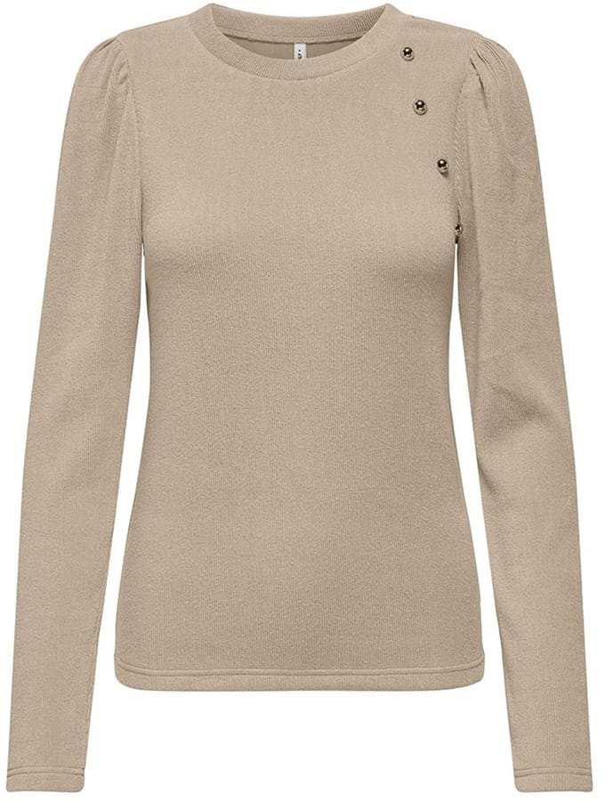 Only Nanna Trui Beige S Vrouw
