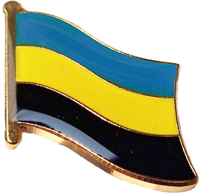CombiCraft vlag pin Gelderland 18 x 14 mm - per 5 stuks