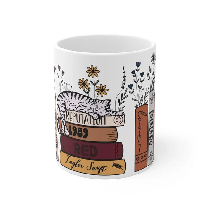 Taylor Swift Keramische Koffiemok Theekop 301-400ml white