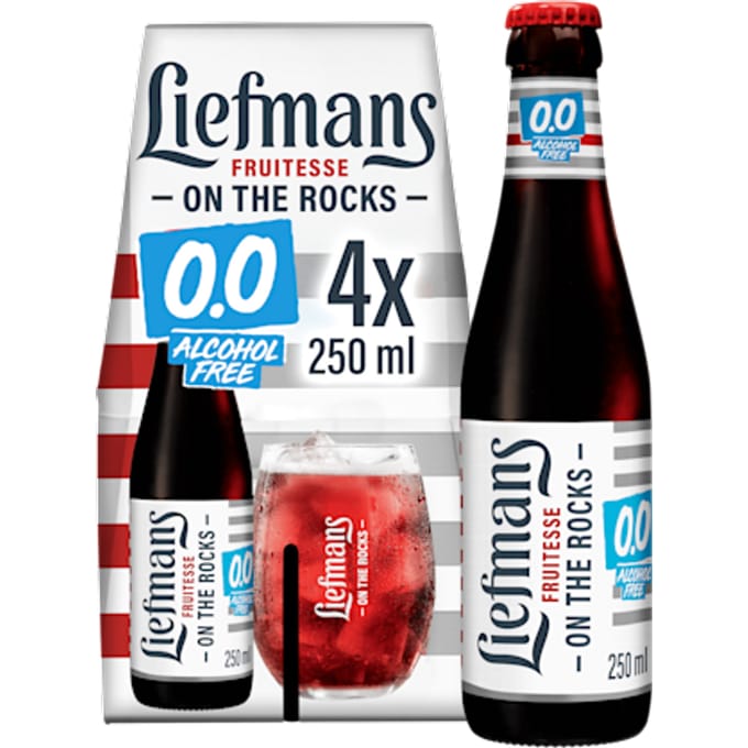 Liefmans Fruitesse alcoholvrij - 4 x 250 ml