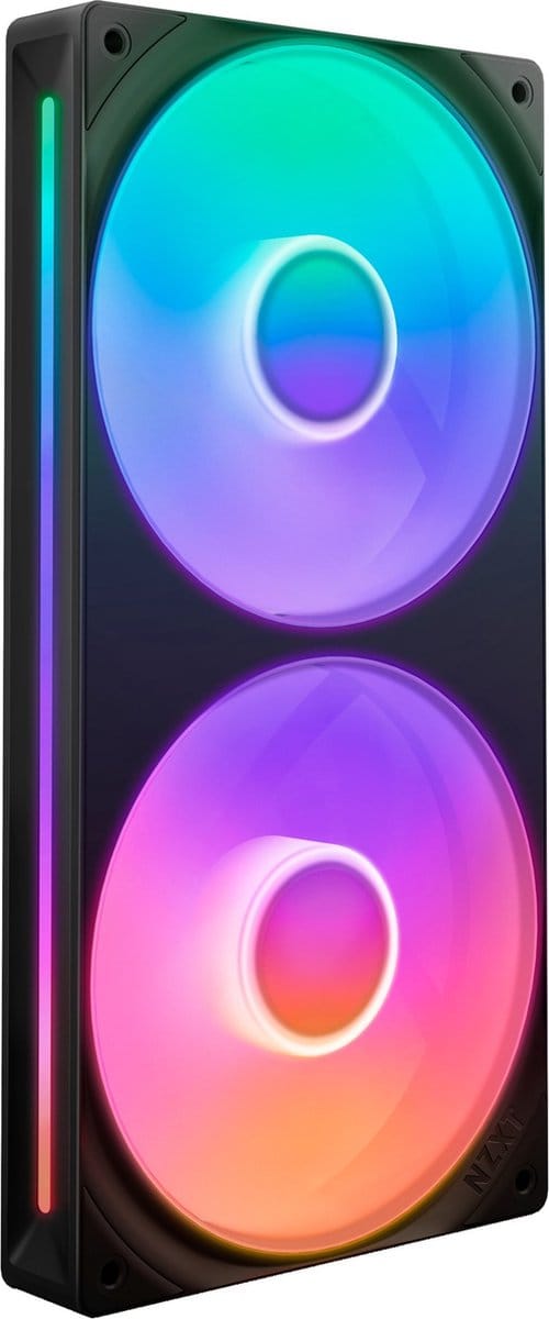NZXT F240 RGB CORE UNIBODY - 240mm - Case ventilator - 120mm - Black - 30 dBA