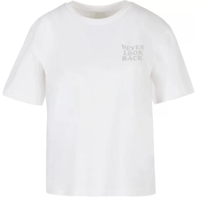 Dames-T-shirt Miss Tee Never Look Back