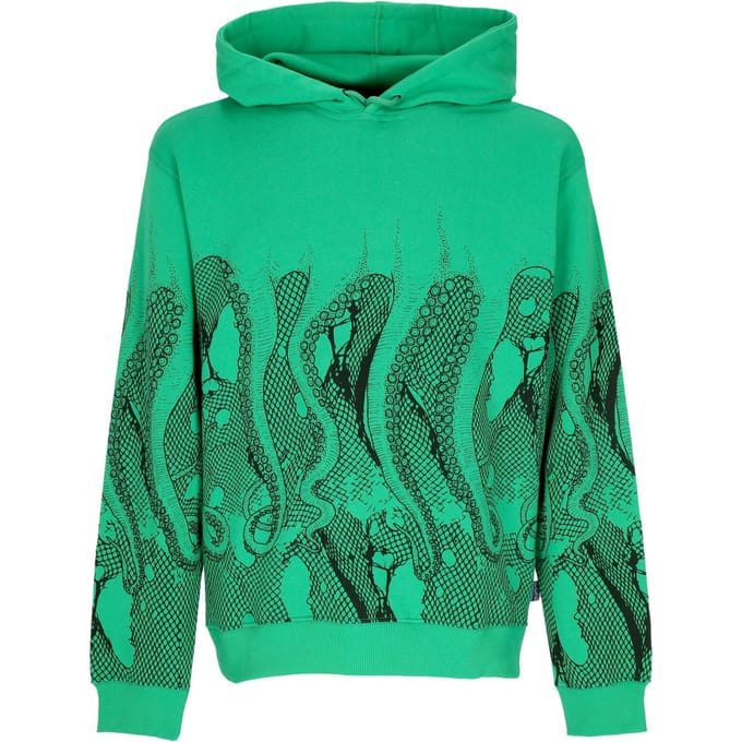 Lichtgewicht sweatshirt met capuchon voor heren Visnet-hoodie groen