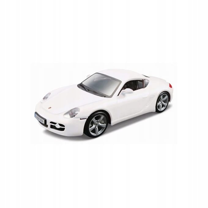 Bburago Porsche Cayman S 1:32 Metaal Model Auto Wit