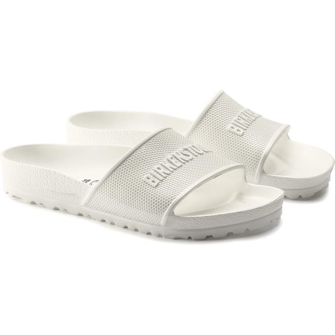 Birkenstock Barbados White regular EVA Slippers- 41