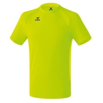 Erima Performance T-Shirt Heren - Neongeel | Maat: S