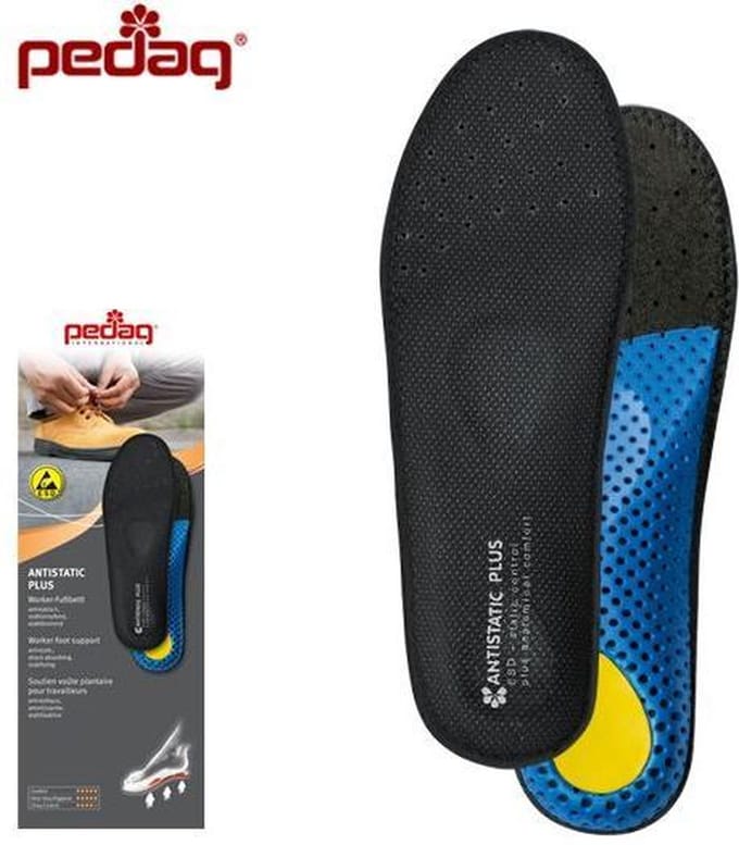 Pedag Antistatic Plus - werkschoen steunzolen - 40