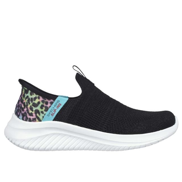 Skechers Ultra Flex 3.0 - Sneakers - Unisex - Zwart - Multicolour