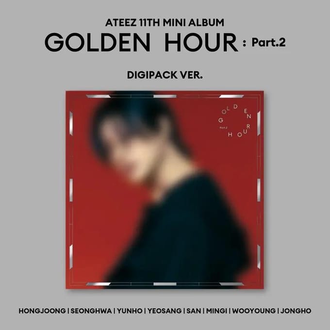 ATEEZ - [GOUDEN UUR : DEEL 2] 11e EP-album DIGIPACK Wooyoyung