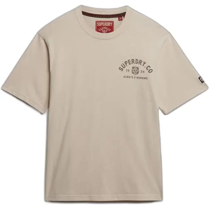 Superdry - Heritage Biker Loose T-shirt - Heren - T-shirts