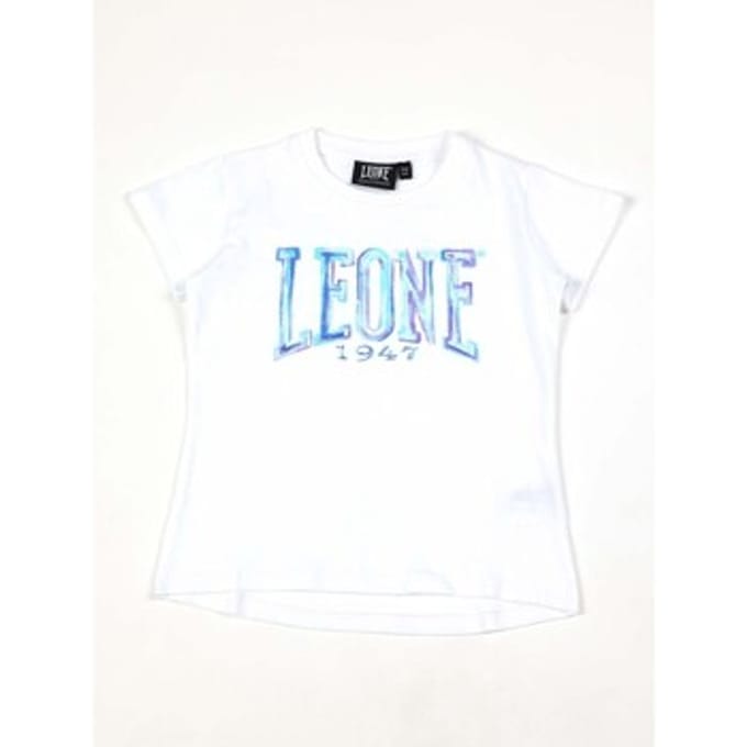 T-shirt Korte Mouw Leone 1947 Girl Short Sleeves e