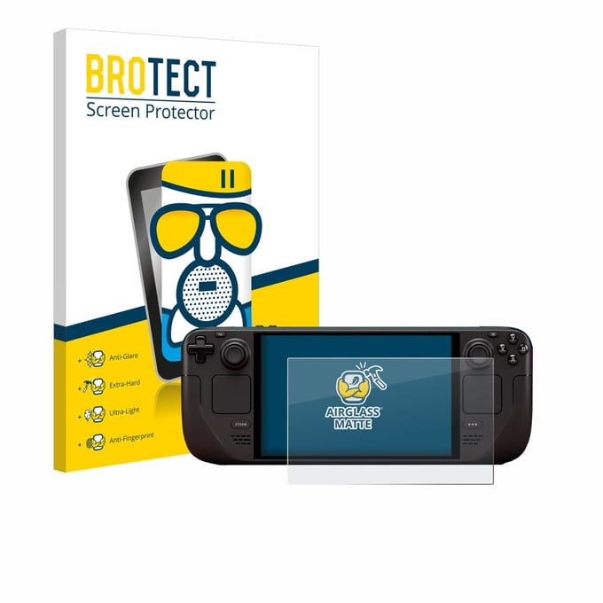 BROTECT - Screenprotector voor Valve Steam Deck OLED - Folie Beschermfolie Beschermglas matte