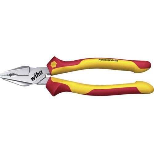 Wiha Combinatietang Professional electric met DynamicJoint® en OptiGrip met extra lang snijvlak - 26714