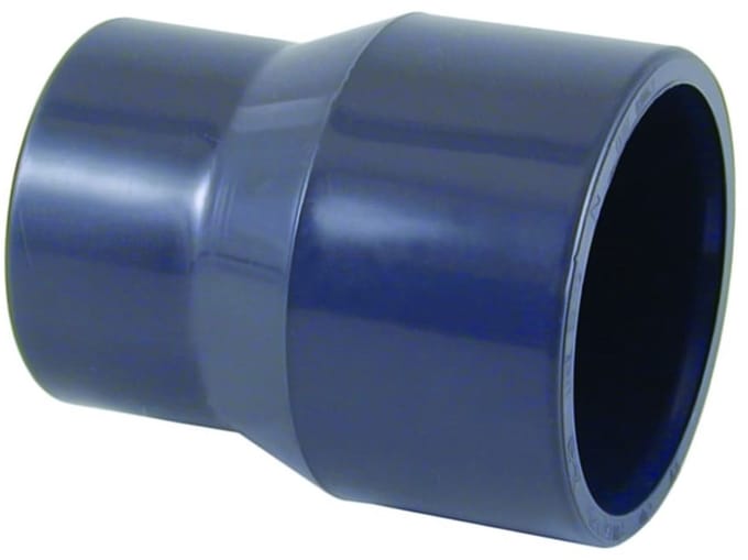 PVC Verloopstuk 50-40x32mm, PN16, PVC Reductie