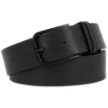 Mannengordel met Gesp Man Piquadro CU6282AP-N zwart