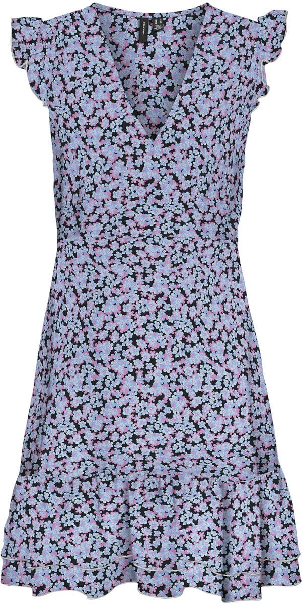 VERO MODA - VMEASY JOY SL FRL SHORT DRESS WVN GA - Dames - Mini jurken