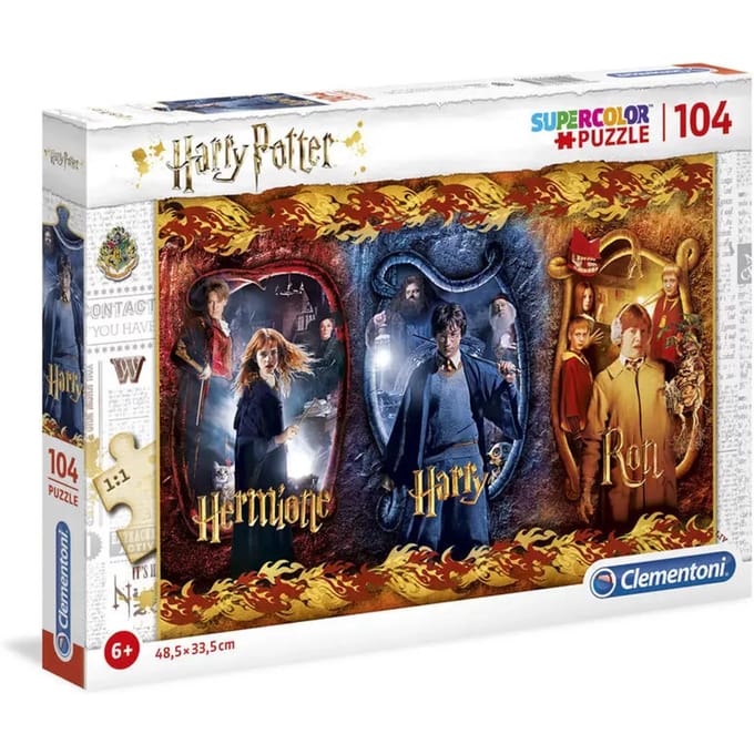 Clementoni - Puzzel - 104 Stukjes - Harry Potter Karakters - Puzzel Voor Kinderen - Vanaf 6 Jaar