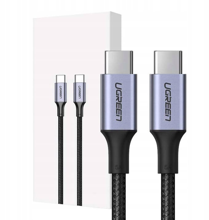 UGREEN USB-C Kabel 100W PD QC 3.0 FCP 1,5m - Snel Laden & Data