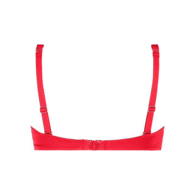 Ten Cate bikini top twisted bright red voor Dames | Maat 40E (80E)