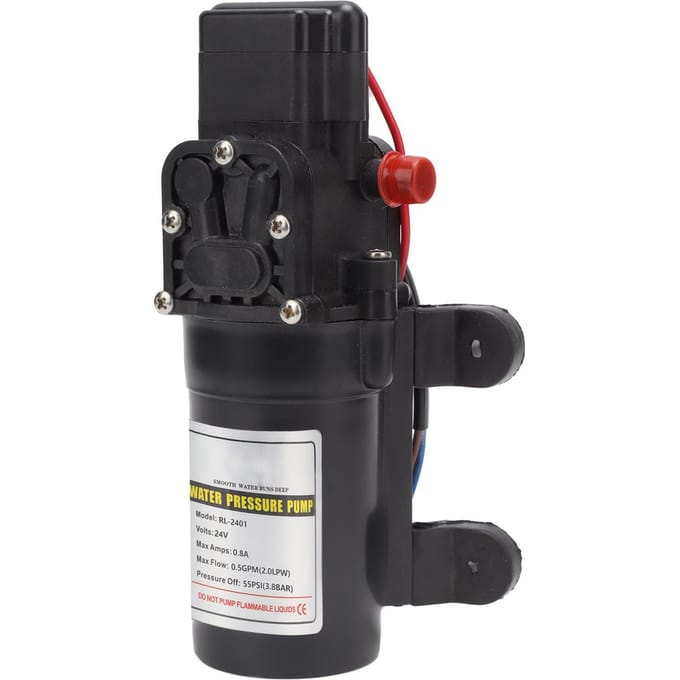 Waterdruk Membraanpomp Zelfaanzuigende Membraanpomp Hogedruk Waterpomp voor Buiten RL 2401 24V